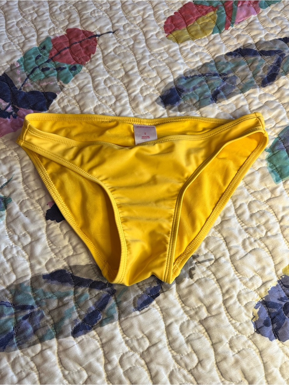 Xhilaration Target Sunshine Yellow Bikini Bottom Summer Vacation Small